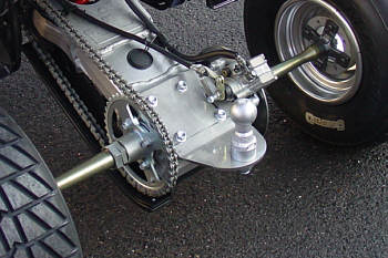 AHK f�r KFX400/LTZ 400 mit Kugelkopf