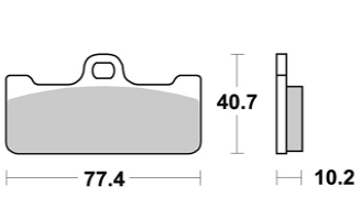 Scheibenbremsbelag LMP311CRR