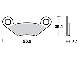 Scheibenbremsbelag MCB619/LMP242