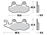 Scheibenbremsbelag MCB582SI/LMP211OR