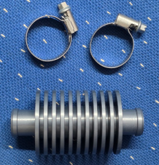Zusatzk�hler Alu in antrazith f�r 20mm Schlauch